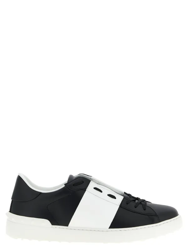 Open Sneakers White/Black made by Valentino Garavani