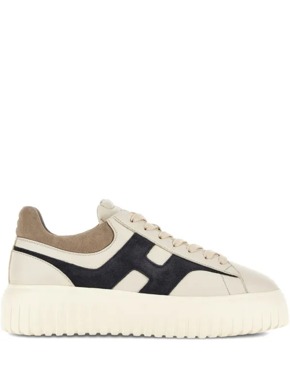 H-Stripes Leather Sneakers sold by Wanan Luxury
