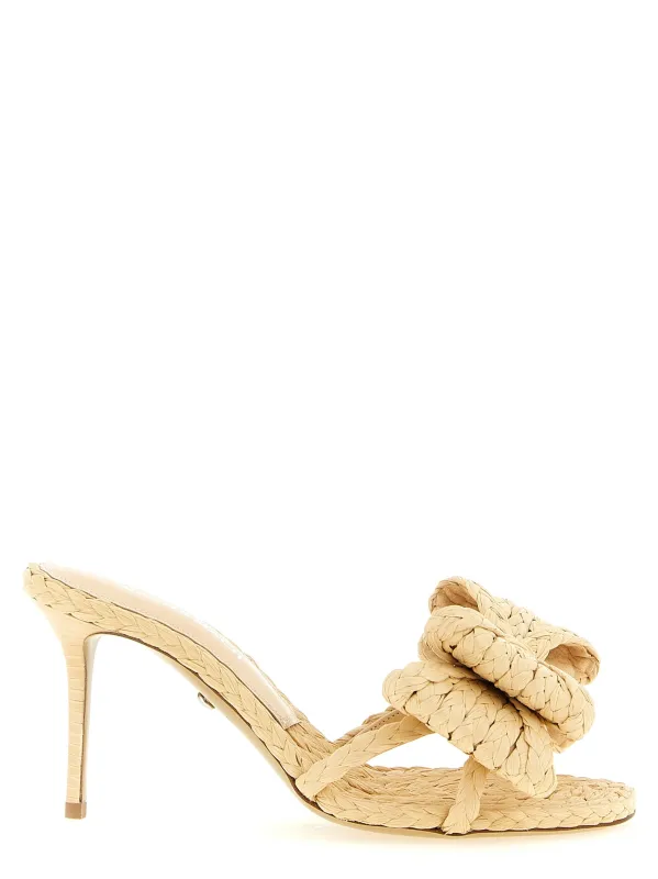 Le Cadeau Sandals Beige sold by Wanan Luxury