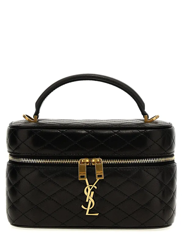 Gaby Vanity Hand Bags Black sold by Wanan Luxury