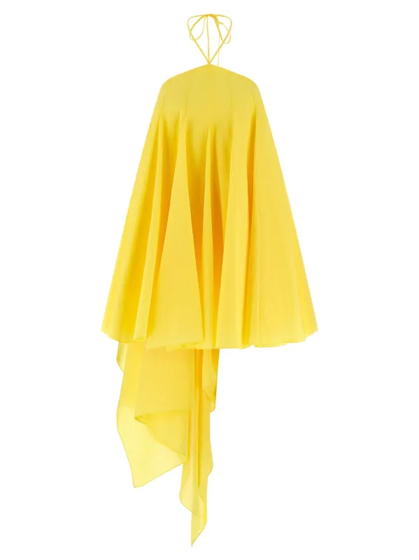 La Robe Triangle Courte Dresses Yellow sold by Wanan Luxury