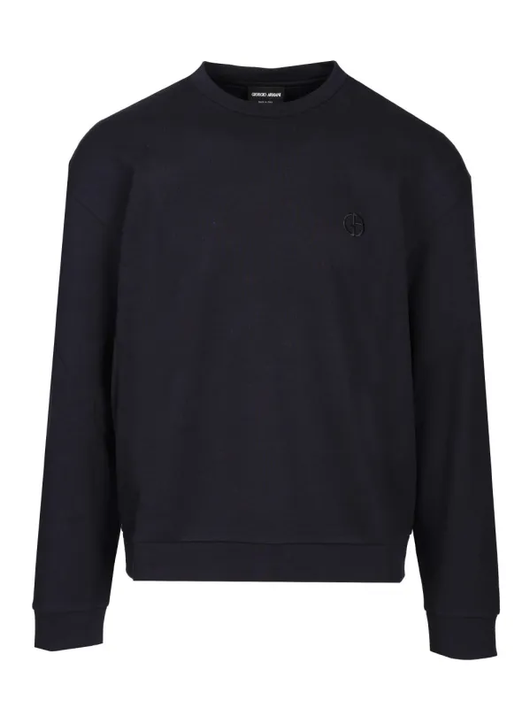 Cotton Cashmere Sweatshirt Sweatshirts Blue sold by Wanan Luxury