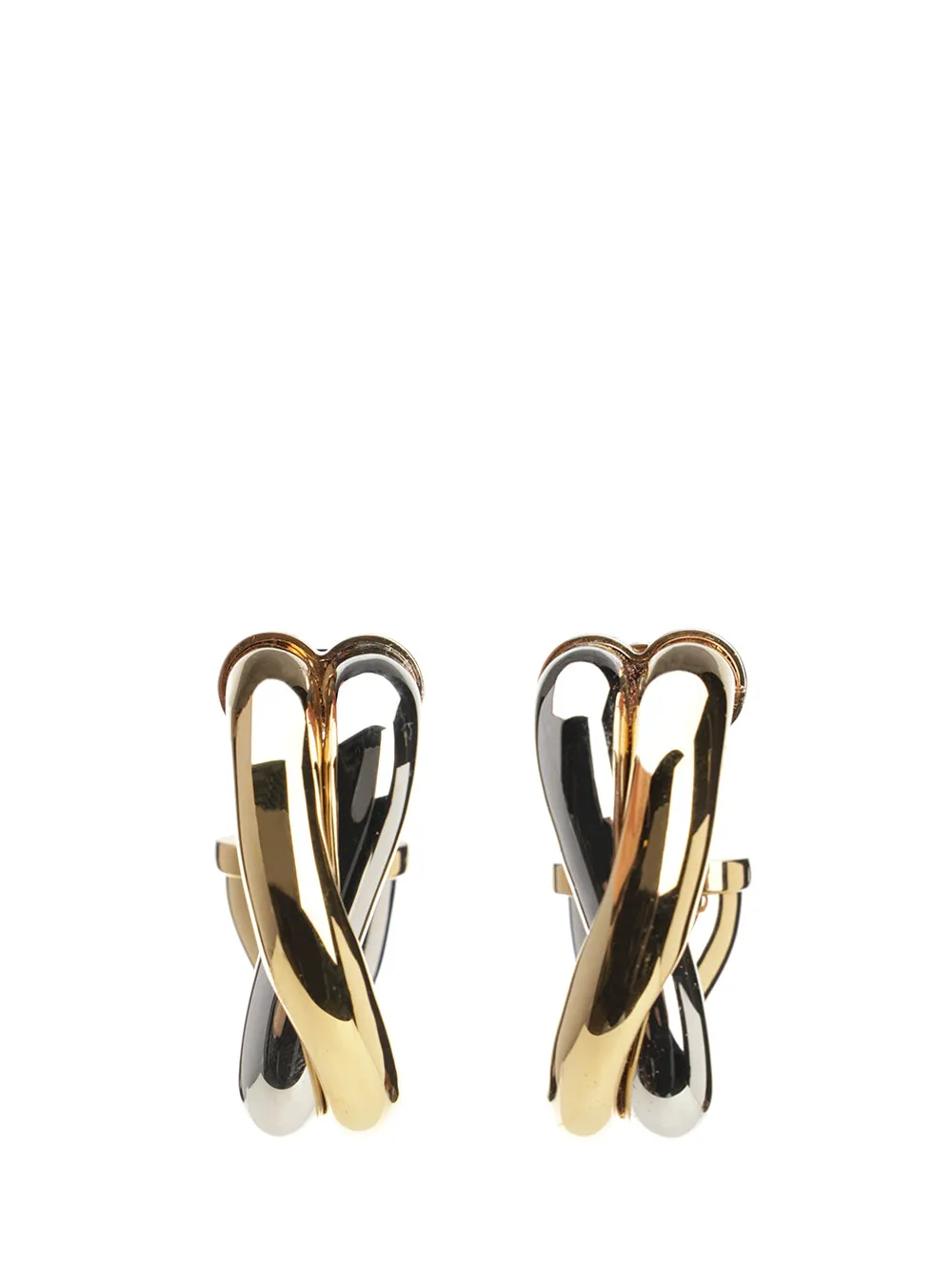 Doppio Earrings Jewelry Gold sold by Wanan Luxury