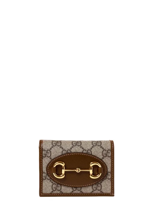 Gucci 1955 Horsebit Wallets And Card Holders Brown made by Gucci