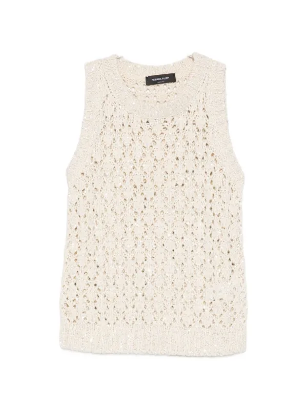 Sleeveless Top sold by Wanan Luxury