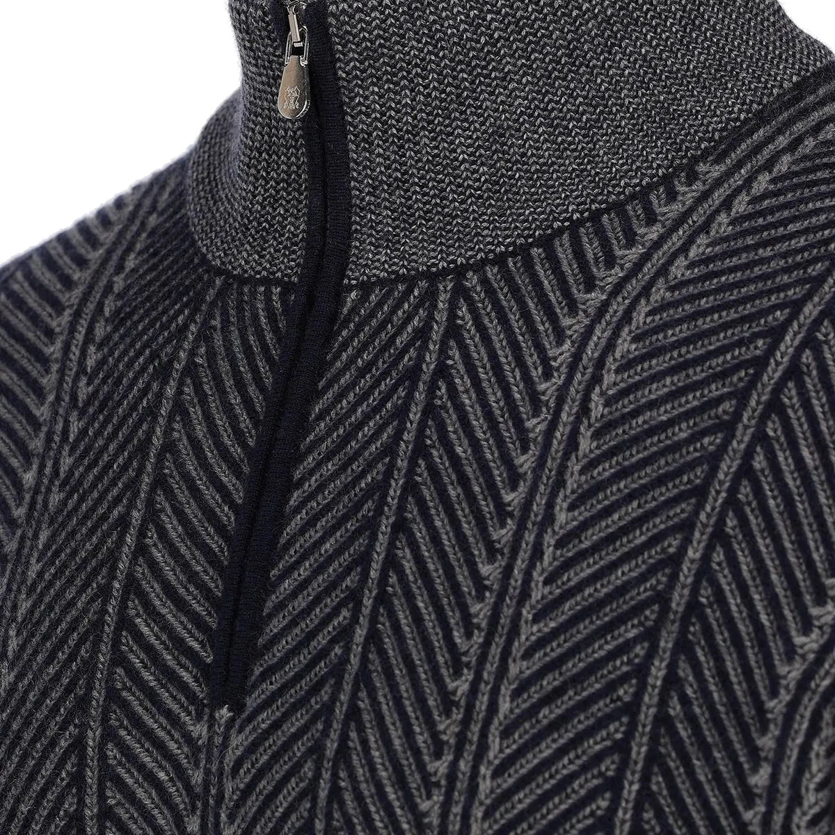 Sweaters Navy+Grigio Scuro sold by Wanan Luxury product image thumbnail 3