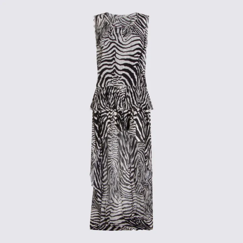 Dresses Natural White/Black made by Blumarine