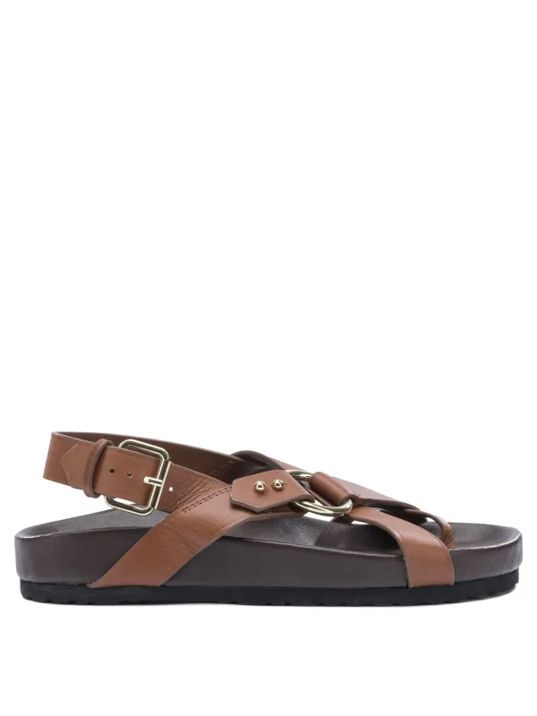 Mexico Sandals Brown sold by Wanan Luxury