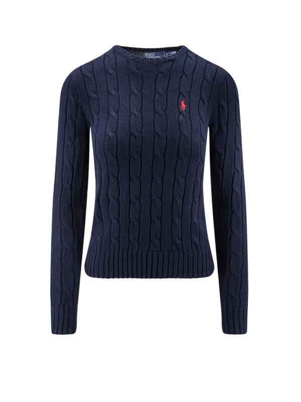 Cable Knit Cotton Sweater made by Polo by Ralph Lauren