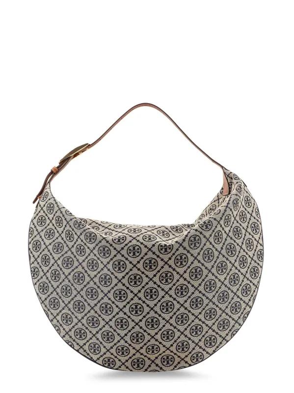 T Monogram Balloon Jacquard Fabric Shoulder Bag sold by Wanan Luxury