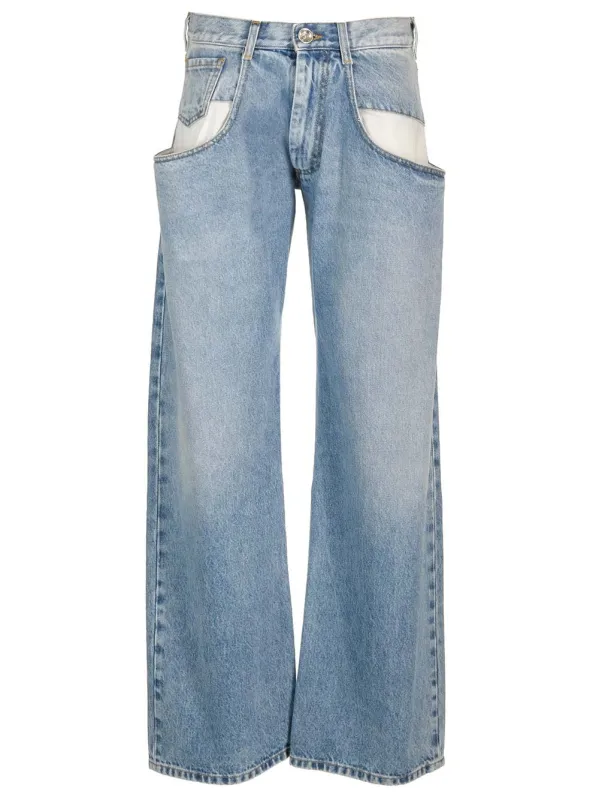 Straight Leg Jeans Blue made by Maison Margiela