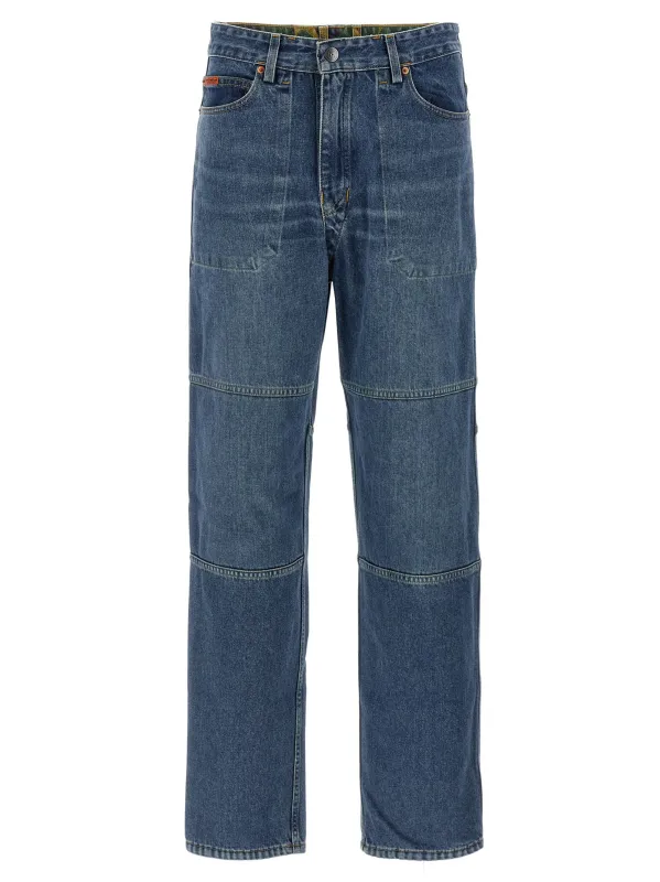 Camo Reversible Jeans Blue sold by Wanan Luxury