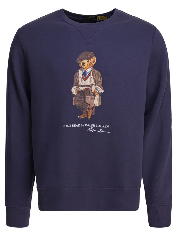 Polo Bear Sweatshirts Blue sold by Wanan Luxury
