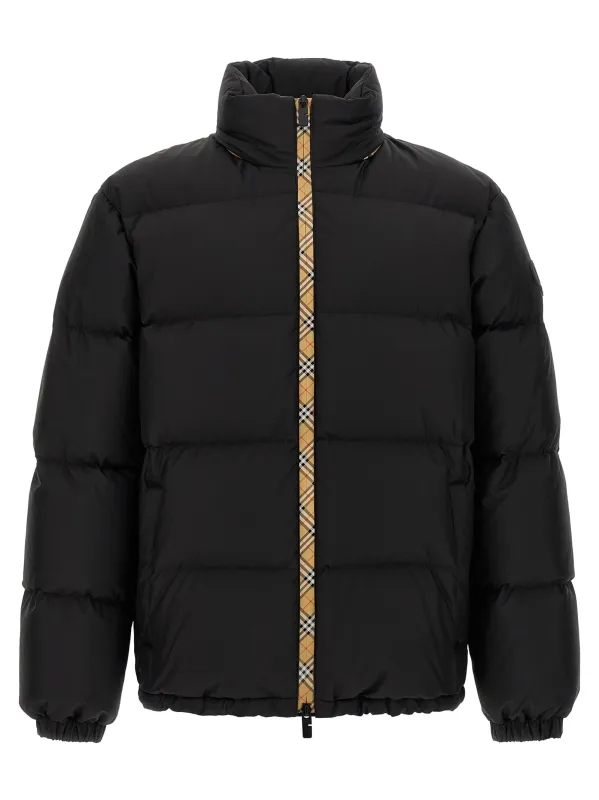 Snowdon Puffer Jackets Black sold by Wanan Luxury