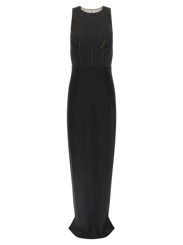 Red Carpet Dresses Black made by Wanan Luxury