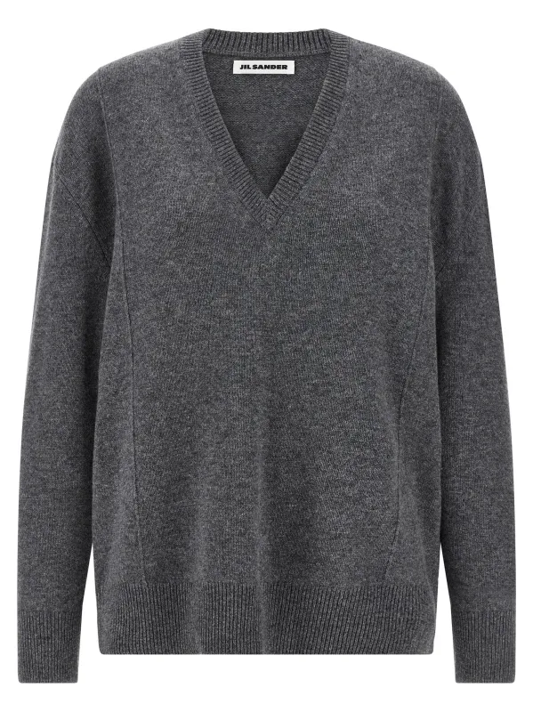 Cashmere Sweater Sweaters And Cardigans Gray sold by Wanan Luxury