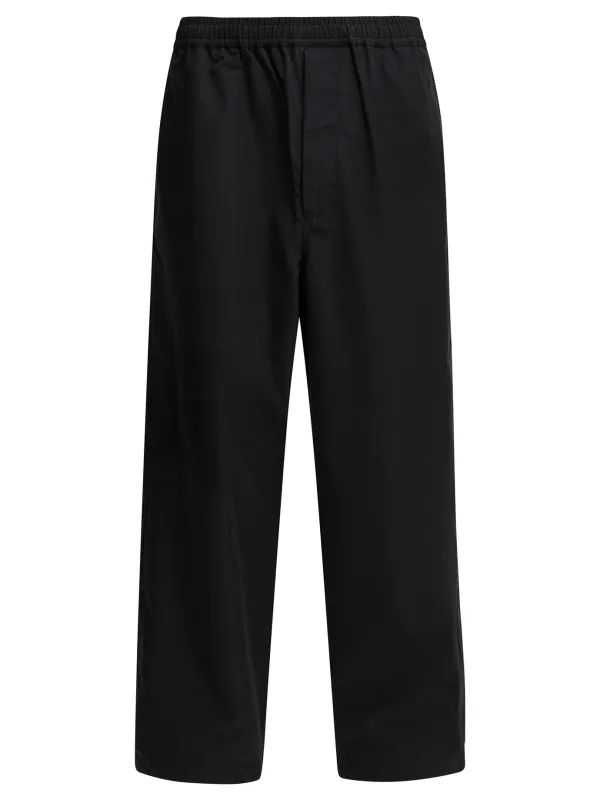 Wide-Leg Pants Trousers Black sold by Wanan Luxury