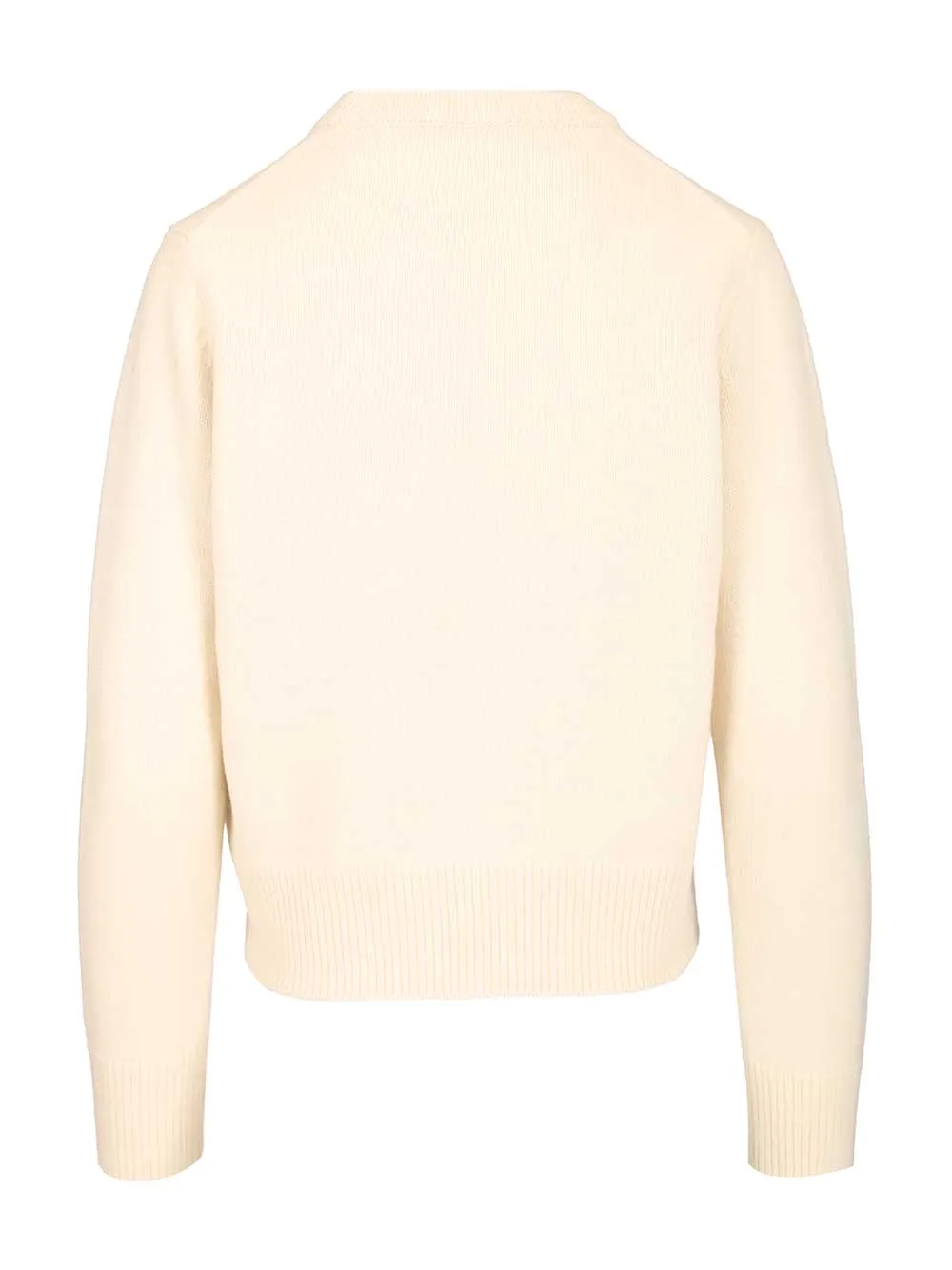 Merino Wool Sweater Knitwear Beige sold by Wanan Luxury product image thumbnail 2