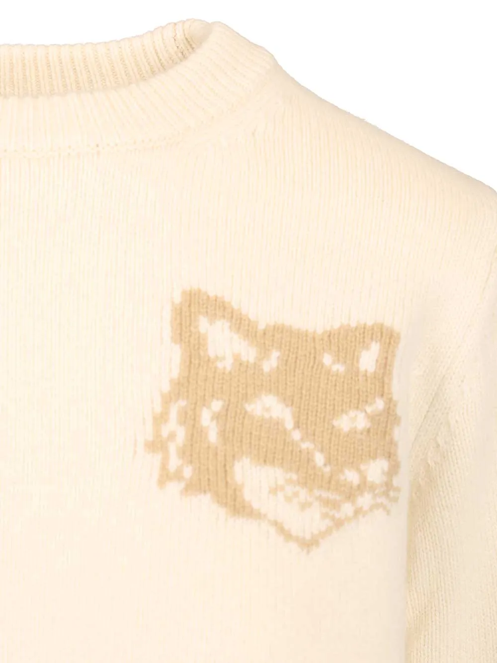 Merino Wool Sweater Knitwear Beige sold by Wanan Luxury product image thumbnail 4