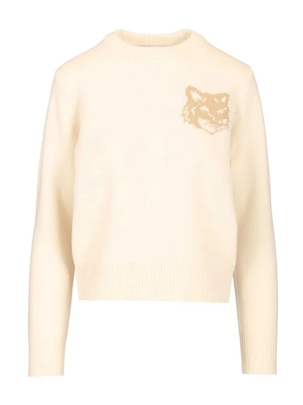 Merino Wool Sweater Knitwear Beige sold by Wanan Luxury