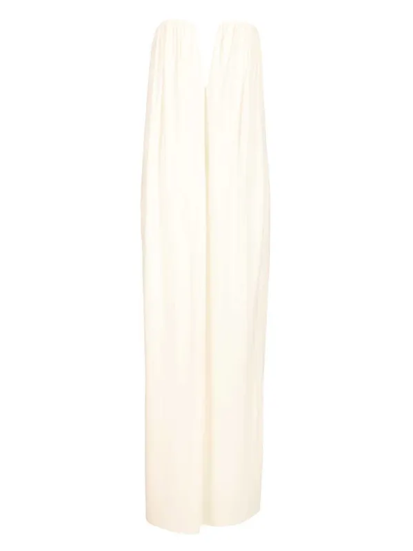 Pleated Dress Dresses White sold by Wanan Luxury