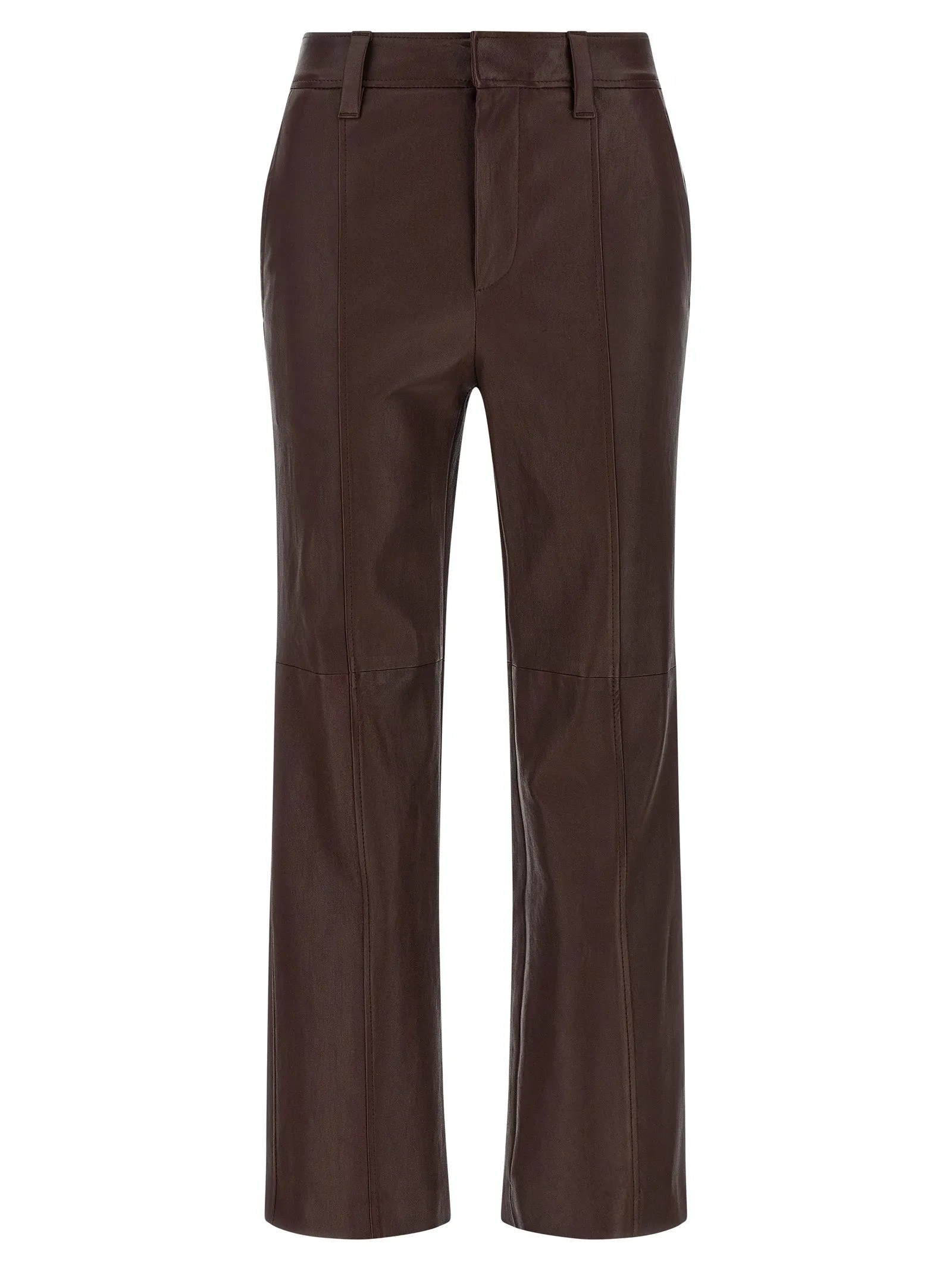 Square Cigarette Pants Brown sold by Wanan Luxury