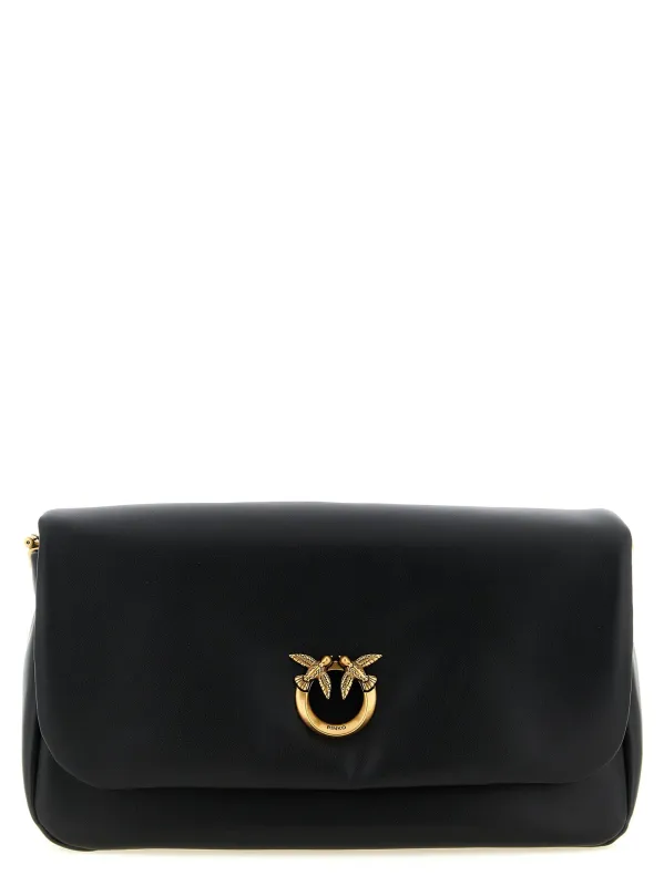 Click Soft Classic Crossbody Bags Black sold by Wanan Luxury