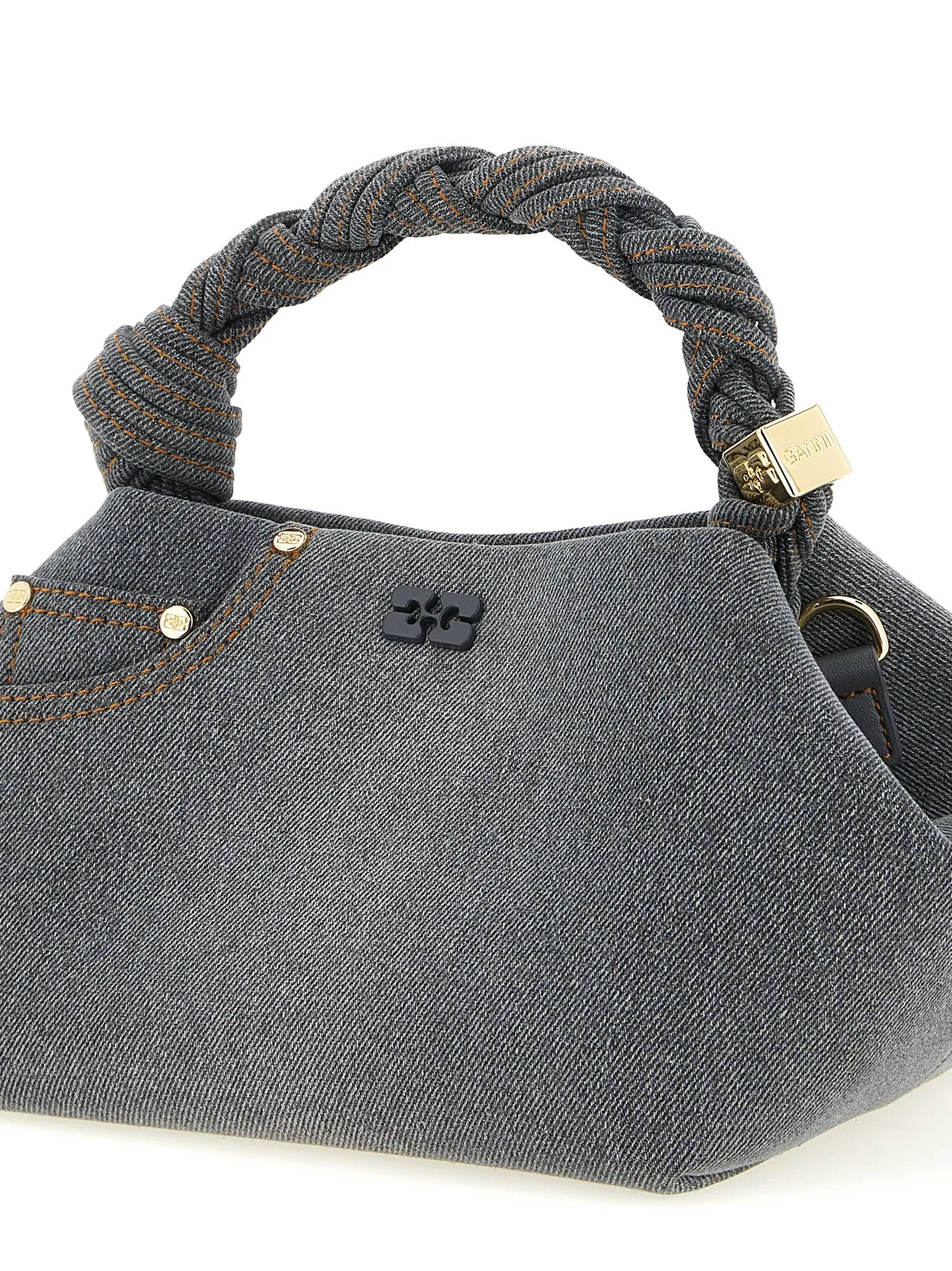 Small Bou Hand Bags Gray sold by Wanan Luxury product image thumbnail 3