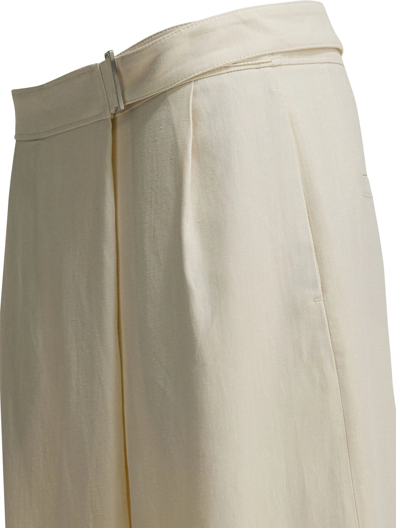 Sartorial Wrap Trousers White sold by Wanan Luxury product image thumbnail 4
