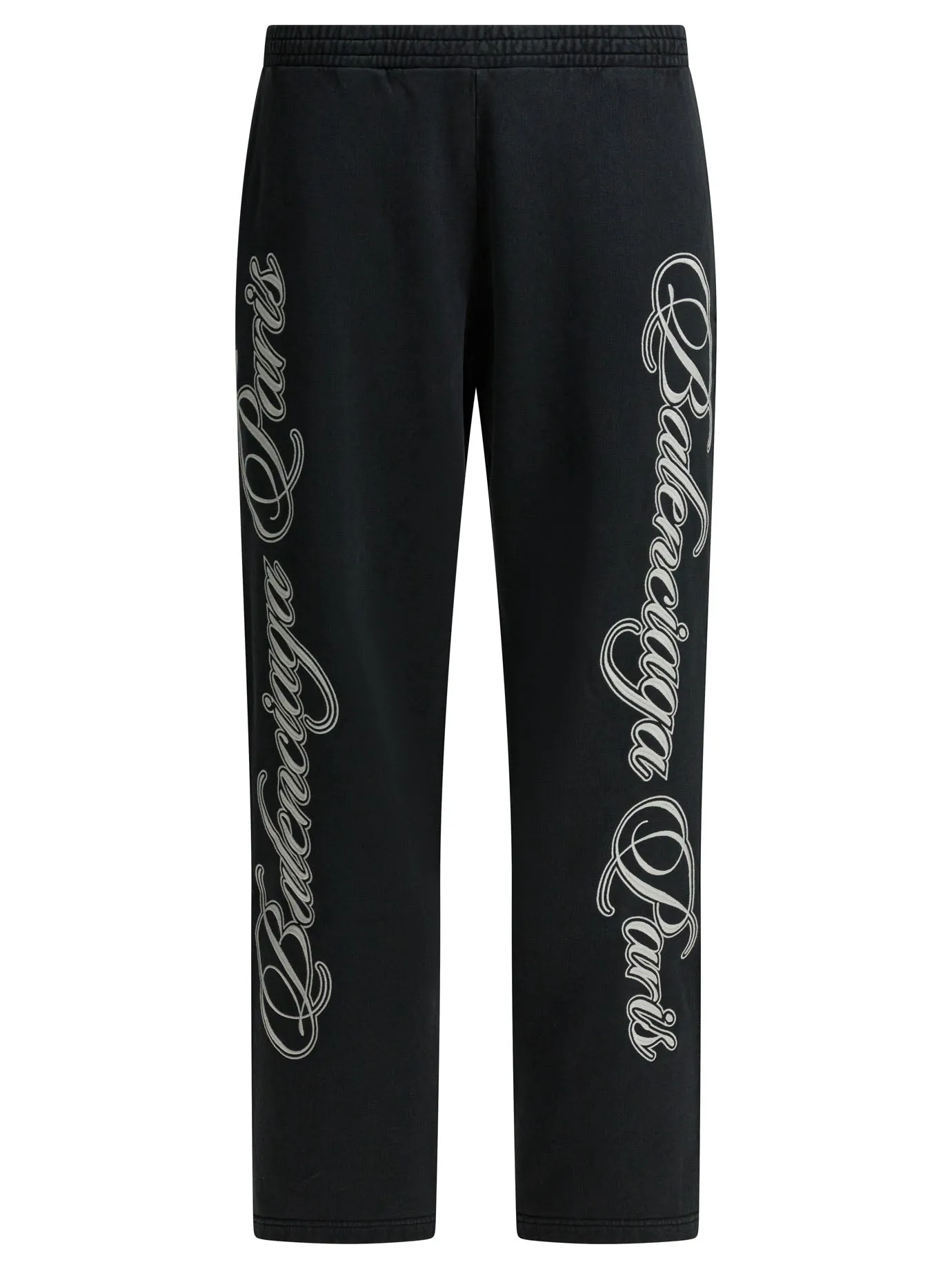 Baggy Cursive Trousers Black sold by Wanan Luxury