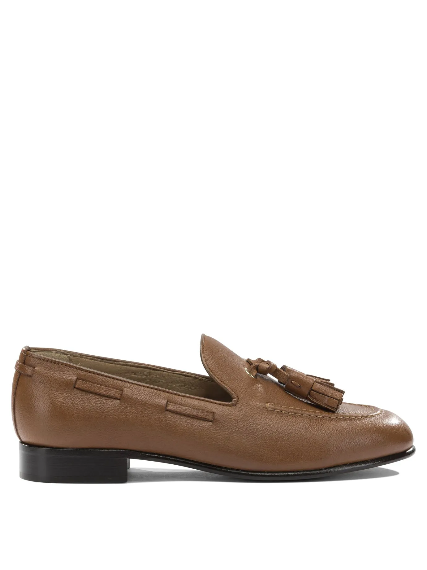 Tassel Loafers & Slippers Brown sold by Wanan Luxury