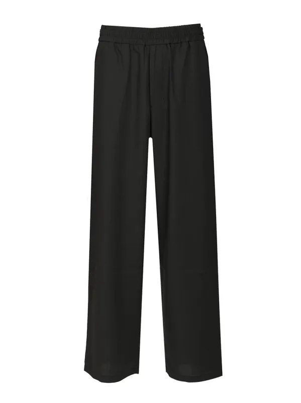 Stretch Trousers Black made by Ami