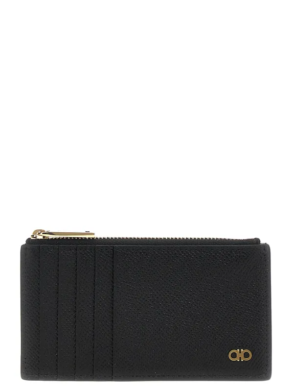 Gancini Wallets And Card Holders Black sold by Wanan Luxury