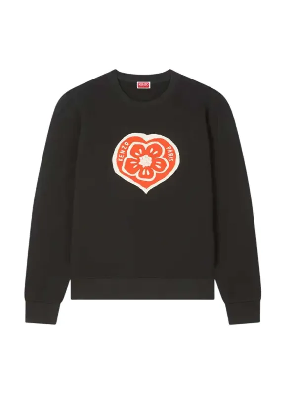 Kenzo Boke Heart Cotton Sweatshirt sold by Wanan Luxury