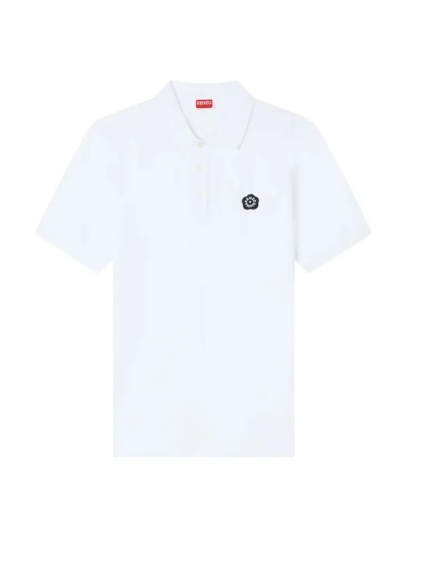 Slim-Fit Cotton Polo Shirt "Boke Flower 2.0" made by Kenzo