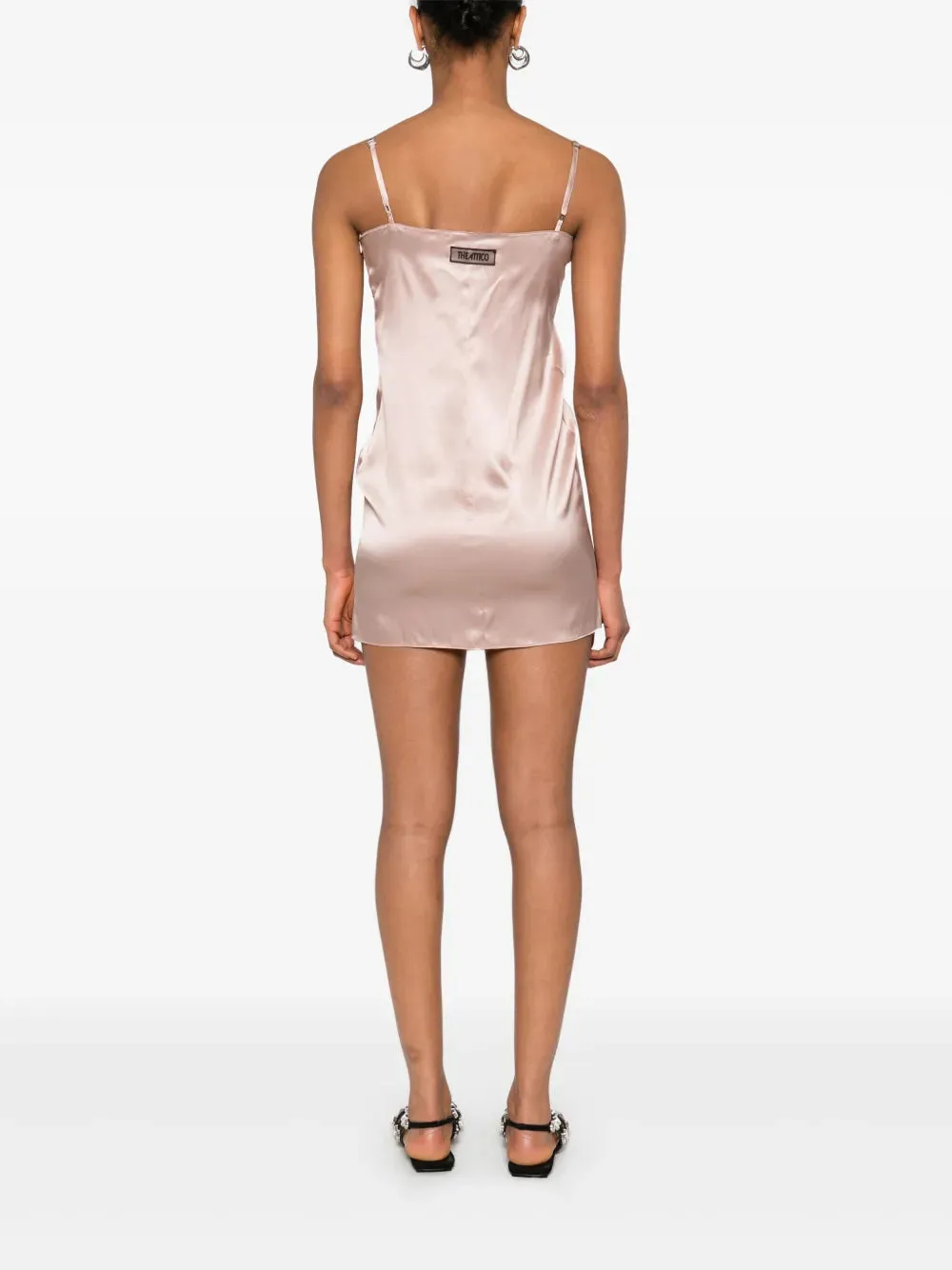 Mini Dress With Lace Inserts sold by Wanan Luxury product image thumbnail 4