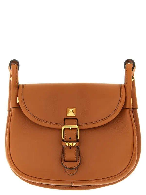 Flaneuse Shoulder Bags Brown made by Valentino Garavani