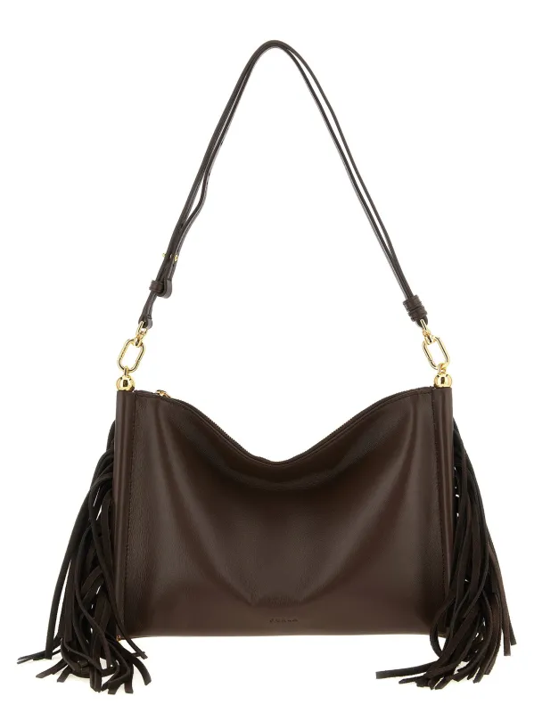 Furla Sfera Soft Shoulder Bags Brown sold by Wanan Luxury