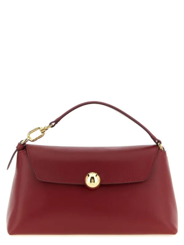 Furla Sfera Soft Hand Bags Bordeaux sold by Wanan Luxury
