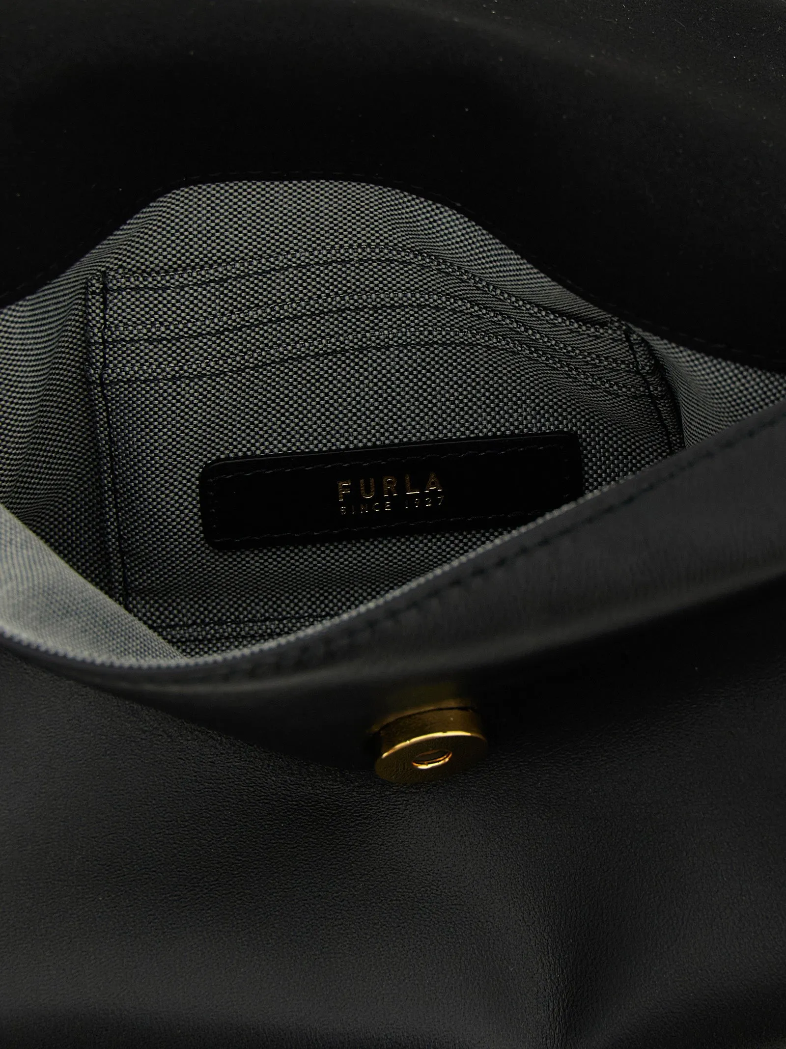 Furla Sfera Soft Hand Bags Black sold by Wanan Luxury product image thumbnail 4