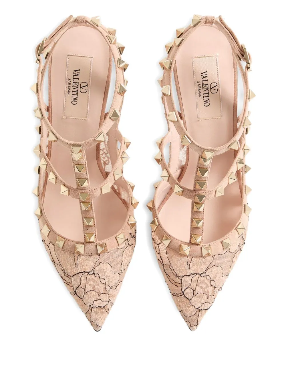Rockstud Lace Pumps sold by Wanan Luxury product image thumbnail 4
