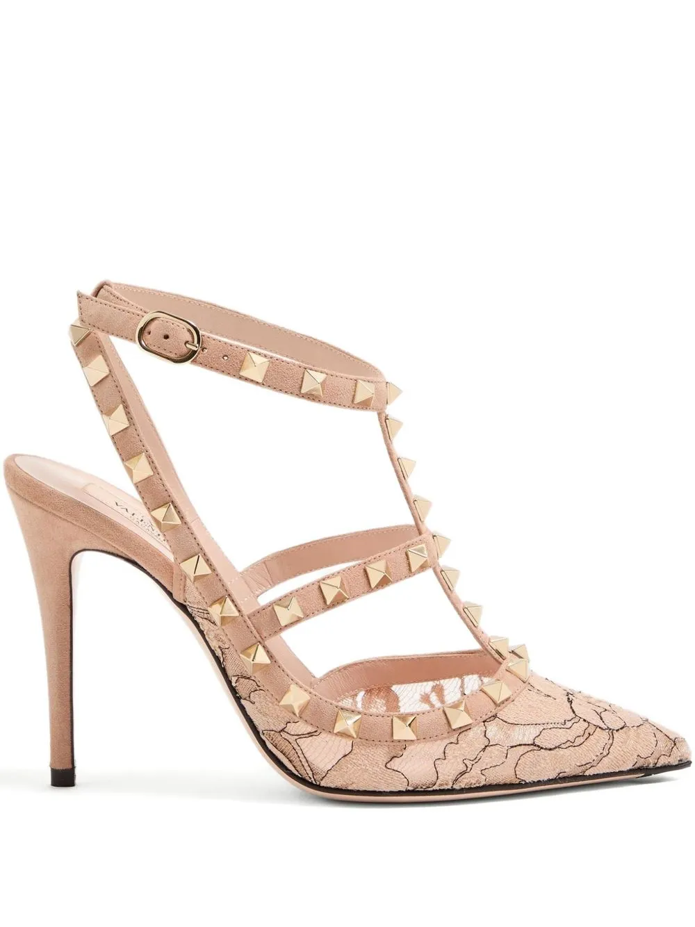 Rockstud Lace Pumps sold by Wanan Luxury