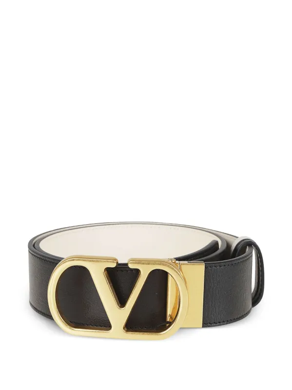 Vlogo Signature Leather Belt sold by Wanan Luxury