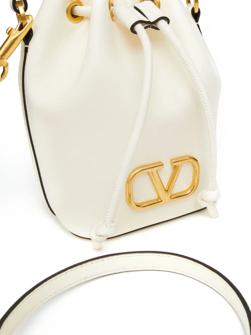 Vlogo Mini Bucket Bag sold by Wanan Luxury product image thumbnail 2