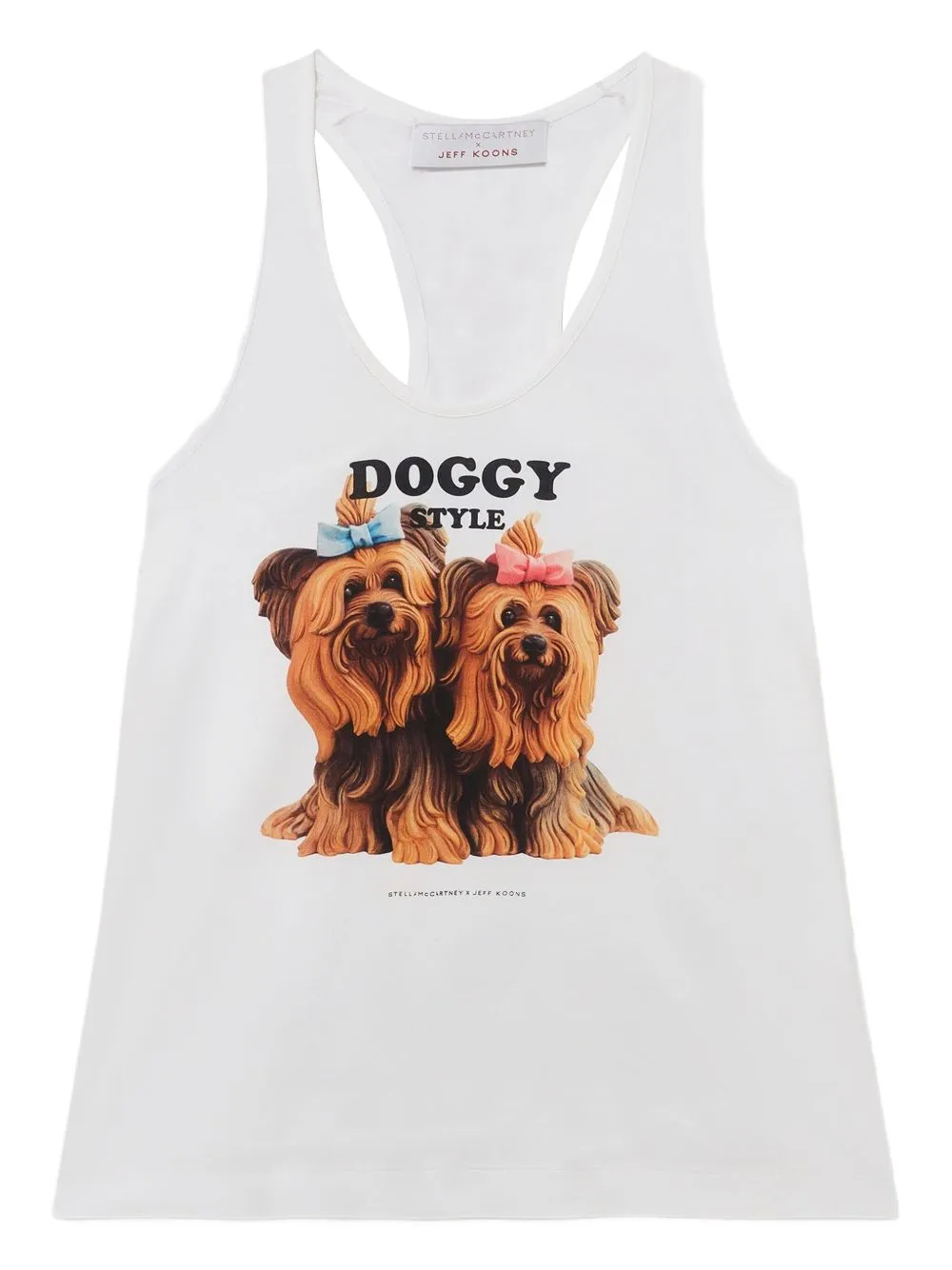 Jeff Koons Cotton Tank Top sold by Wanan Luxury