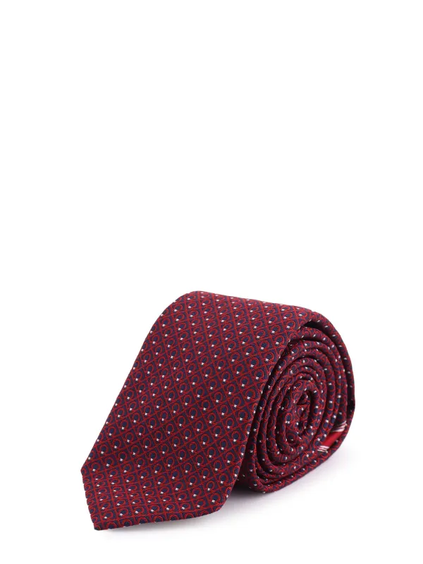 Biella Silk Tie made by Salvatore Ferragamo