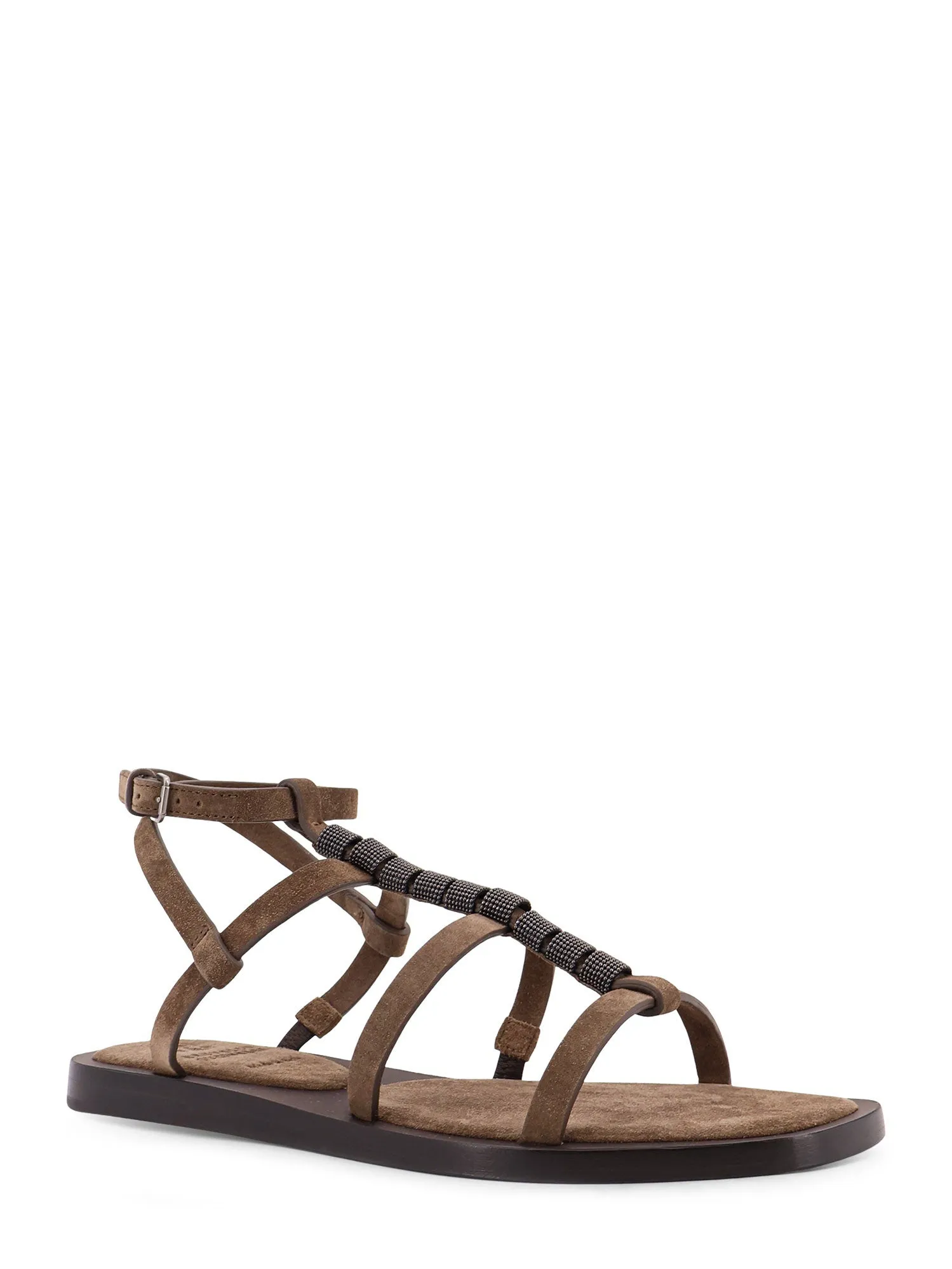 Suede Sandals With Monili Details sold by Wanan Luxury product image thumbnail 2