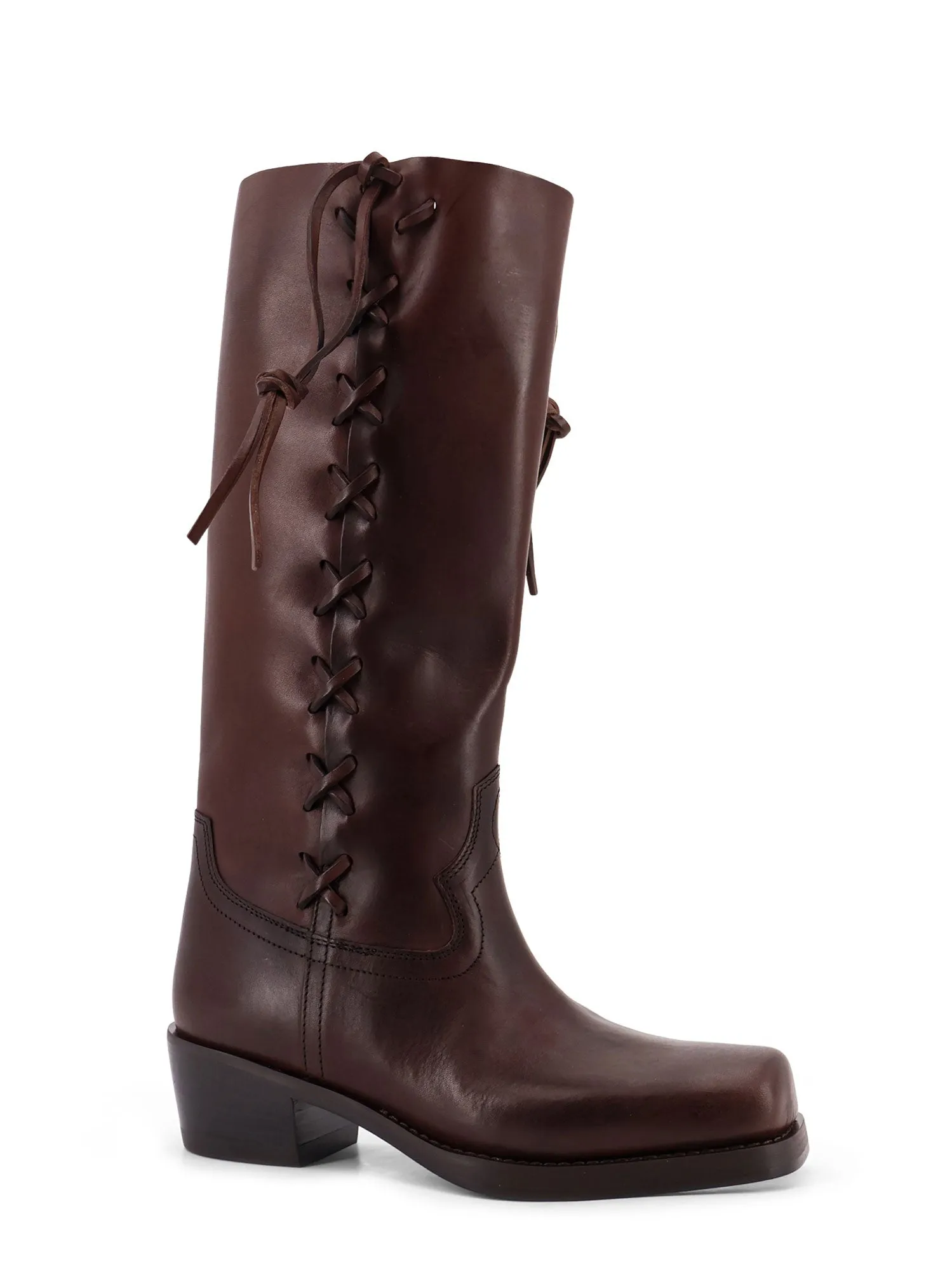 Roxanne Leather Boots sold by Wanan Luxury product image thumbnail 2