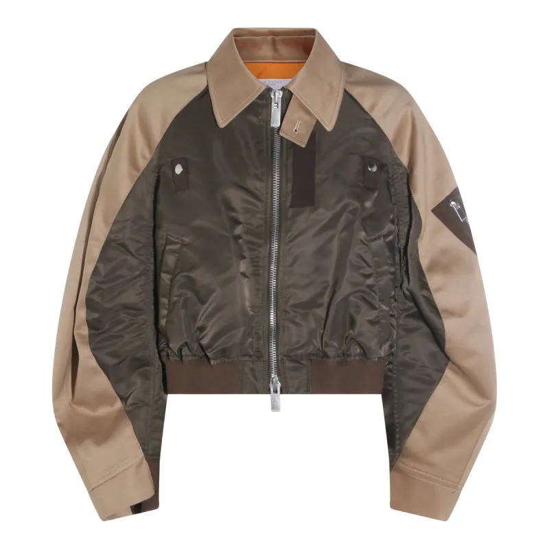 Jackets Khaki/Beige sold by Wanan Luxury