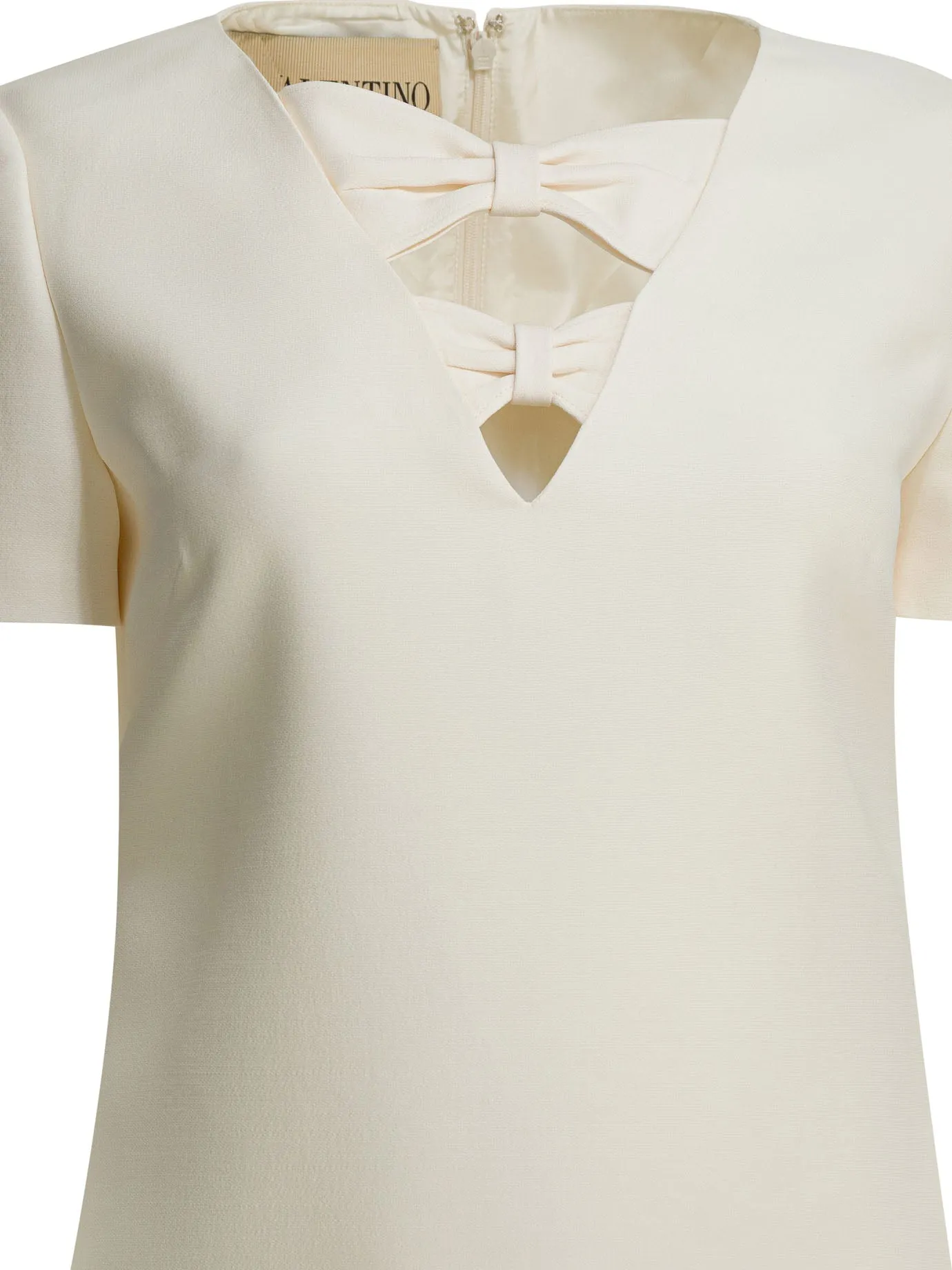 Wool Blend Short Dress Dresses White sold by Wanan Luxury product image thumbnail 3